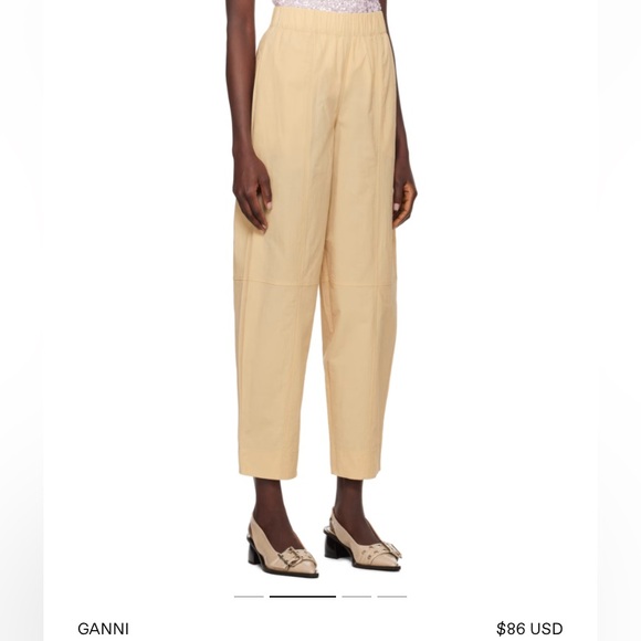 Ganni High-Waisted Pants - Picture 2 of 9